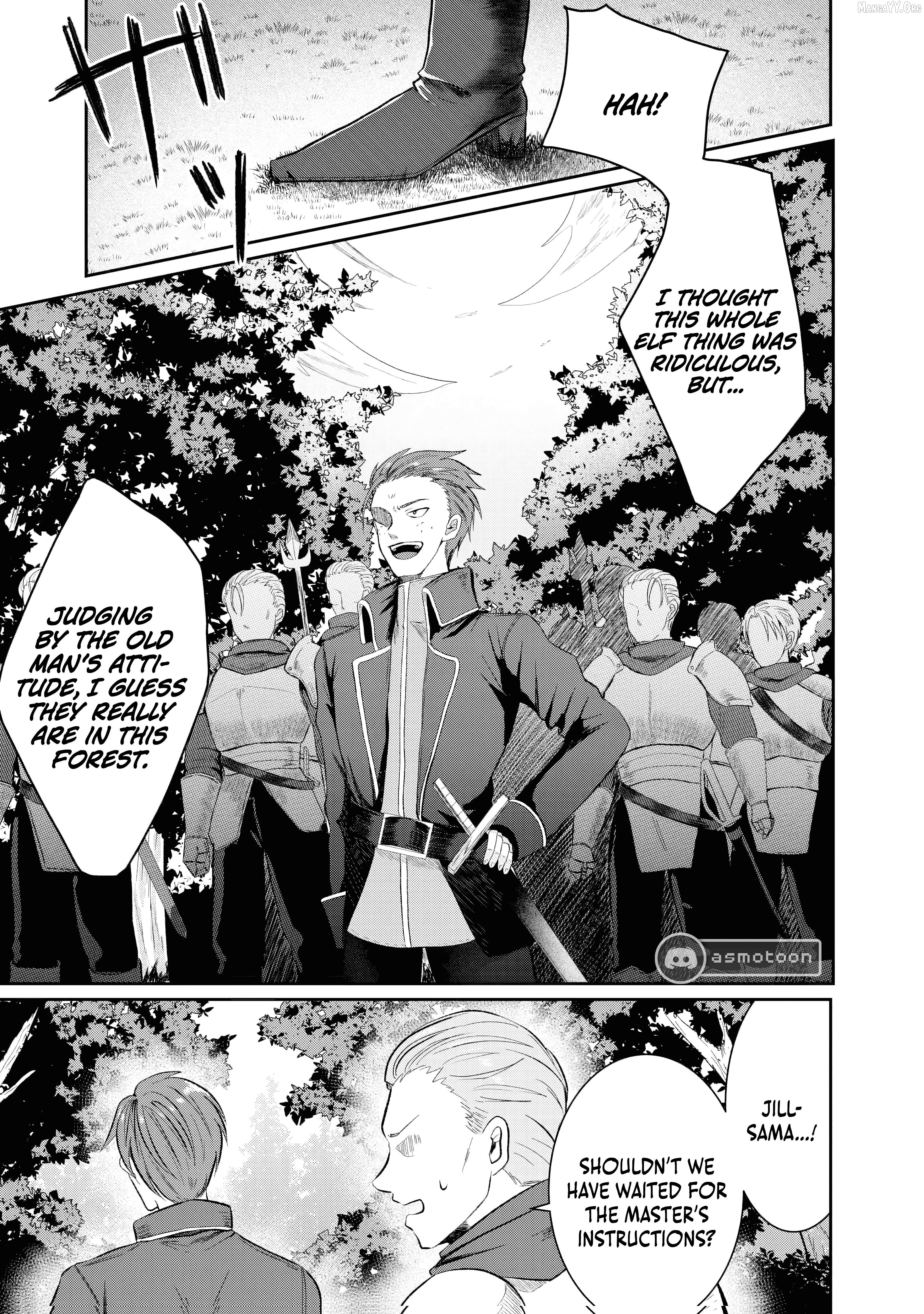 "Sono Hen no Kusa demo Kuttoke" to Tsuihou Sareta Munou Skill [Shokubutsugui] Mochi Tenseisha, Elf no Sato de Maboroshi no Shokubutsu o Tabete Musou Suru Chapter 8 - page 23